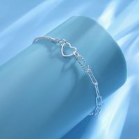 Simple Style Commute Heart Shape Opal Alloy Wholesale Bracelets main image 4