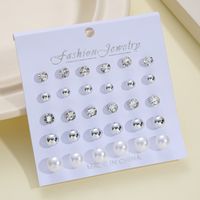 Wholesale Jewelry Simple Style Geometric Metal Gold Plated Plating Ear Studs main image 4