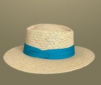 Women's Simple Style Solid Color Flat Eaves Straw Hat sku image 19