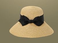 Women's Simple Style Solid Color Flat Eaves Straw Hat sku image 3