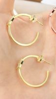1 Pair Simple Style Pentagram Plating Inlay Copper Zircon 14k Gold Plated Ear Studs sku image 2