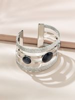 Simple Style Geometric Alloy Hollow Out Women's Bangle sku image 8