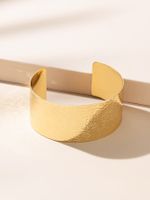 Simple Style Geometric Alloy Hollow Out Women's Bangle sku image 4