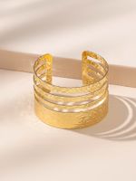 Simple Style Geometric Alloy Hollow Out Women's Bangle main image 4