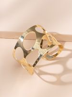 Simple Style Geometric Alloy Hollow Out Women's Bangle sku image 6