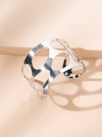 Simple Style Geometric Alloy Hollow Out Women's Bangle sku image 7