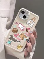 Cute Simple Style Cartoon   Phone Cases main image 1