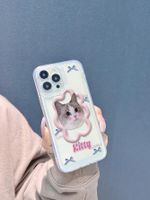 Artistic Streetwear Letter Cat Tpu   Phone Cases main image 3
