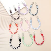 Simple Style Color Block Cotton Polyester Knitting Mobile Phone Chain main image 2