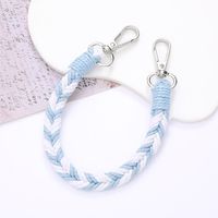 Simple Style Color Block Cotton Polyester Knitting Mobile Phone Chain main image 5