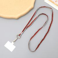 Ig Style Geometric Ribbon Knitting Mobile Phone Chain main image 4