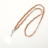 Simple Style Color Block Cotton Polyester Knitting Mobile Phone Chain main image 6