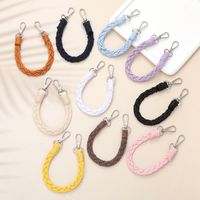 Simple Style Solid Color Cotton Polyester Knitting Mobile Phone Chain main image 1