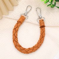 Simple Style Solid Color Cotton Polyester Knitting Mobile Phone Chain main image 5