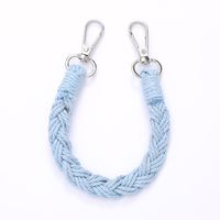 Simple Style Solid Color Cotton Polyester Knitting Mobile Phone Chain main image 6