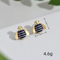 1 Pair Simple Style Classic Style Color Block Alloy Iron Ear Studs main image 8