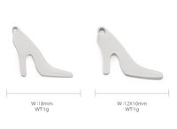 Lady High Heel Stainless Steel Jewelry Accessories main image 2