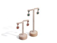 Simple Style Irregular Wood Jewelry Rack sku image 1