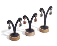 Simple Style Irregular Wood Jewelry Rack sku image 6
