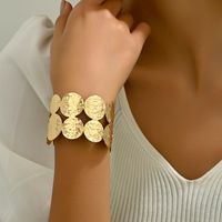 Simple Style Classic Style Solid Color Iron Women's Bangle main image 4