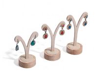 Simple Style Irregular Wood Jewelry Rack main image 1