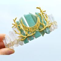 Women's Simple Style Classic Style Color Block Gem Inlay Crystal Crown sku image 7