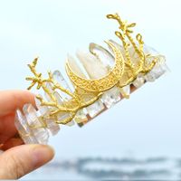 Women's Simple Style Classic Style Color Block Gem Inlay Crystal Crown sku image 3