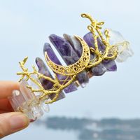 Women's Simple Style Classic Style Color Block Gem Inlay Crystal Crown sku image 2