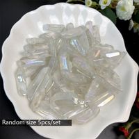 5 Pieces Retro Ethnic Style Geometric Gem Crystal Jewelry Accessories main image 4
