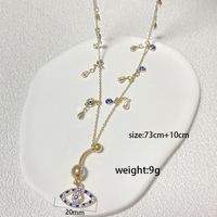IG Style Simple Style Heart Shape Butterfly 316 Stainless Steel  Alloy Copper Plating Butterfly Inlay Rhinestones Zircon White Gold Plated Gold Plated Women's Waist Chain sku image 16