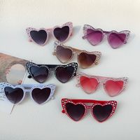 Vacation Heart Shape Ac Special-shaped Mirror Full Frame Kids Sunglasses main image 4