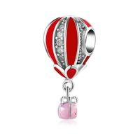 Original Design Simple Style Coke Heart Shape Crown Sterling Silver Inlay Zircon Jewelry Accessories sku image 20