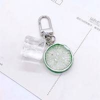 Casual Cute Simple Style Ice Cube Fruit Resin Keychain sku image 3