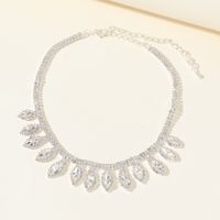 Sweet Solid Color Alloy Women's Earrings Necklace main image 3