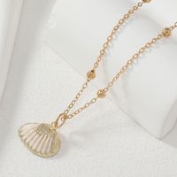 Lady Heart Shape Alloy Plating Gold Plated Women's Pendant Necklace main image 7