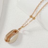 Lady Heart Shape Alloy Plating Gold Plated Women's Pendant Necklace main image 9