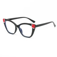 Simple Style Solid Color Pc Butterfly Frame Full Frame Optical Glasses main image 1