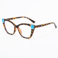 Simple Style Solid Color Pc Butterfly Frame Full Frame Optical Glasses sku image 4