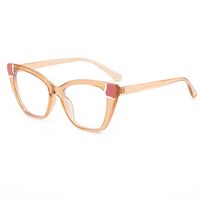 Simple Style Solid Color Pc Butterfly Frame Full Frame Optical Glasses sku image 7