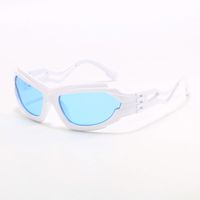 Classic Style Solid Color Ac Special-shaped Mirror Full Frame Men's Sunglasses sku image 6