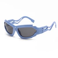 Classic Style Solid Color Ac Special-shaped Mirror Full Frame Men's Sunglasses sku image 7
