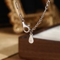 Vintage Style Simple Style Heart Shape Sterling Silver Plating White Gold Plated Women's Bracelets Earrings Necklace main image 5