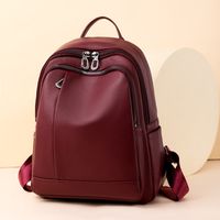 Einheitsgröße Einfarbig Täglich Rucksack Für Damen main image 3