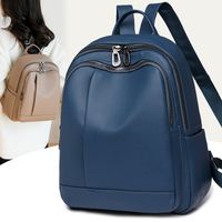 One Size Solid Color Daily Women's Backpack main image 8