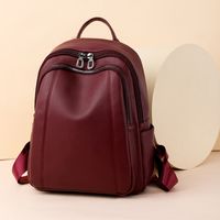 Einheitsgröße Einfarbig Täglich Rucksack Für Damen main image 3