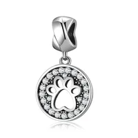 Dessin Original Style Simple Forme De Cœur Empreinte Baleine Argent Sterling Incruster Zircon Bijoux Accessoires sku image 20