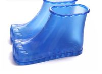 Retro Solid Color Pvc Foot Bathing Shoes sku image 8