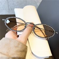 Streetwear Solid Color Pc Round Frame Full Frame Women's Sunglasses main image 1