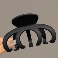 Women's Elegant Sector Plastic Criss Cross Hollow Out Hair Claws sku image 1