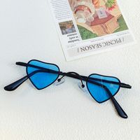 Cute Heart Shape Pc Resin Special-shaped Mirror Full Frame Kids Sunglasses sku image 6